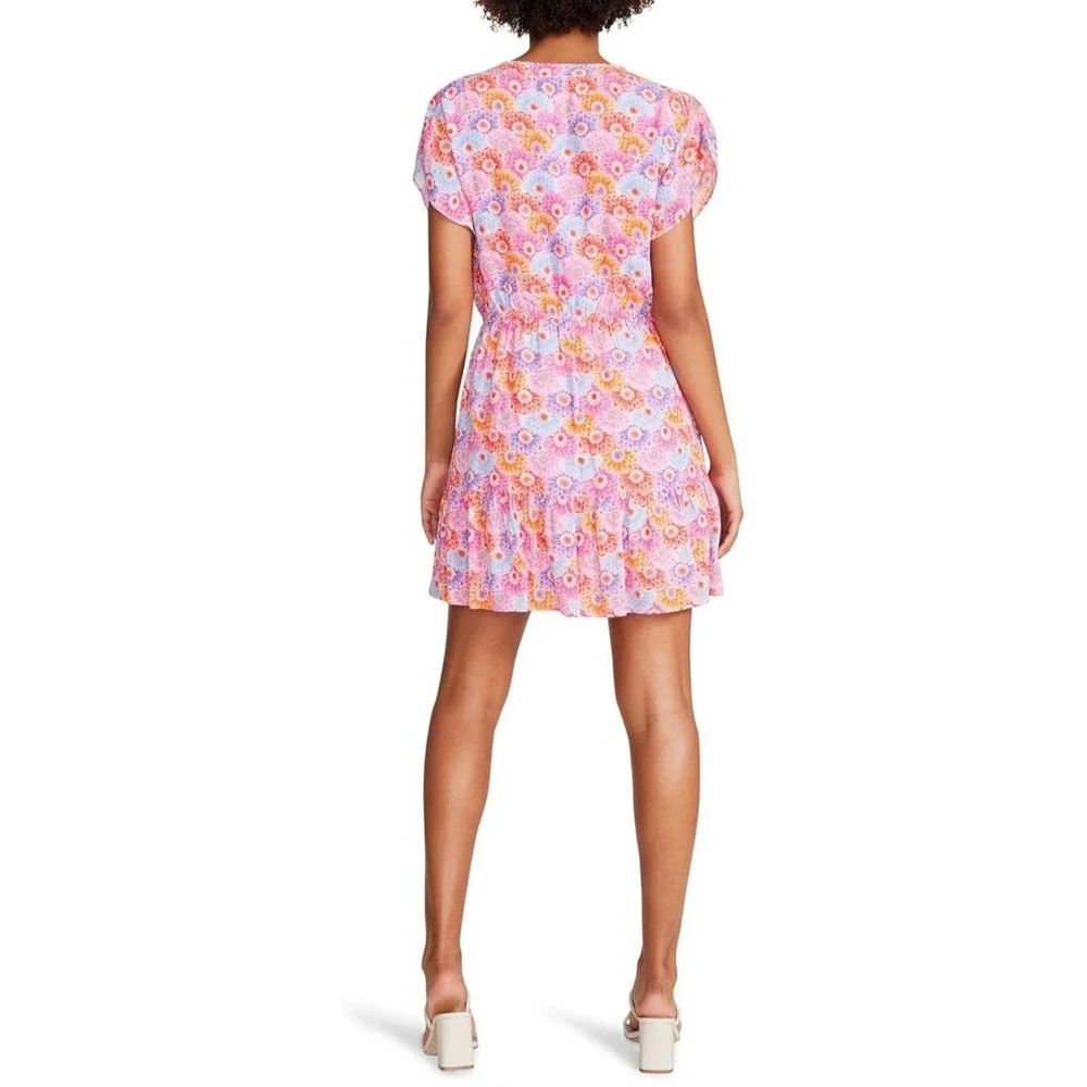 NWT Steve Madden Women's Leigh Mini Dress - Multicolor - Size S